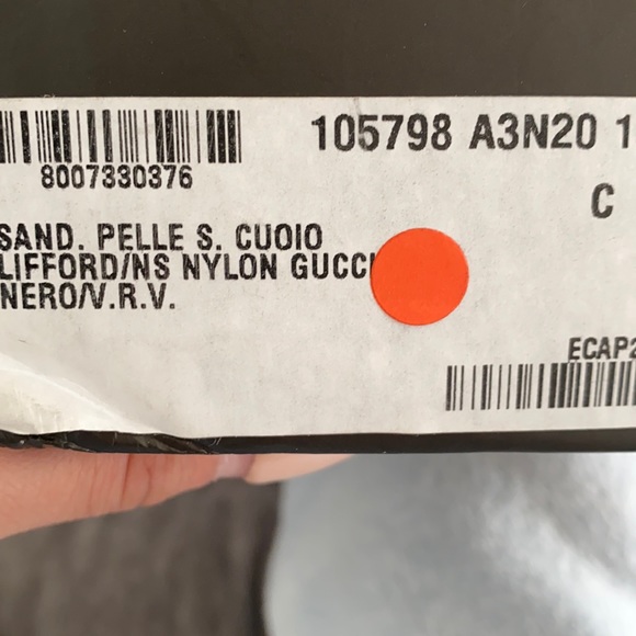 ❌SOLD❌ Authentic GUCCI SAND PELLE & CUOIO LIFFORD/NS NYLON - Picture 5 of 6